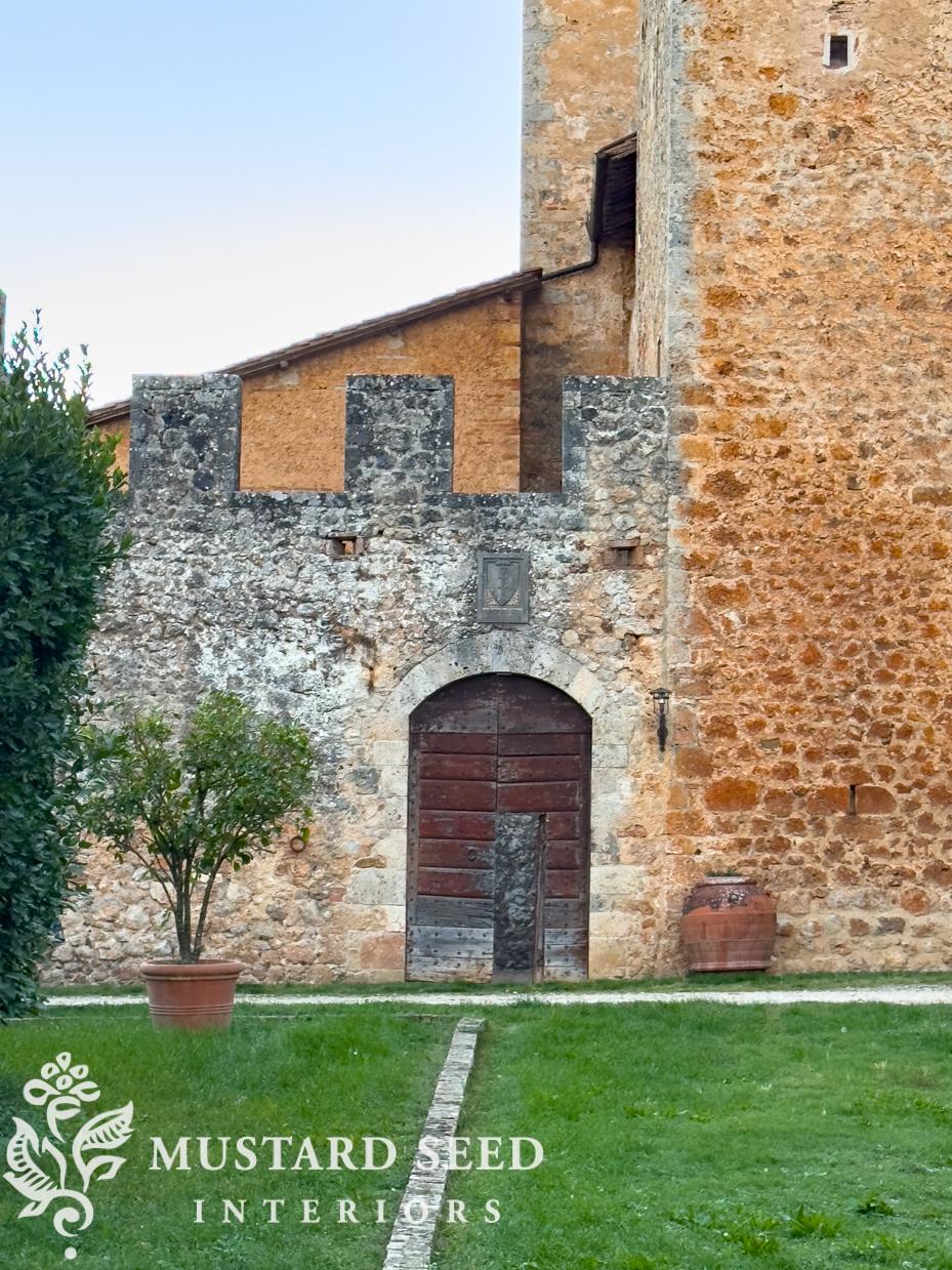 touring and dinner in a Tuscan castle & vineyard | miss mustard seed