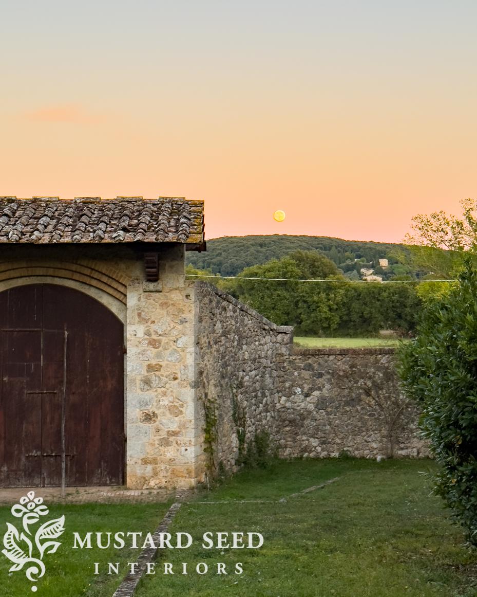 touring and dinner in a Tuscan castle & vineyard | miss mustard seed