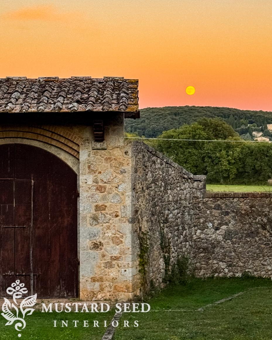 touring and dinner in a Tuscan castle & vineyard | miss mustard seed