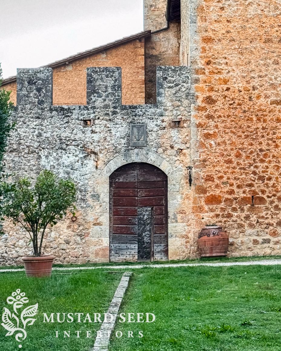 touring and dinner in a Tuscan castle & vineyard | miss mustard seed