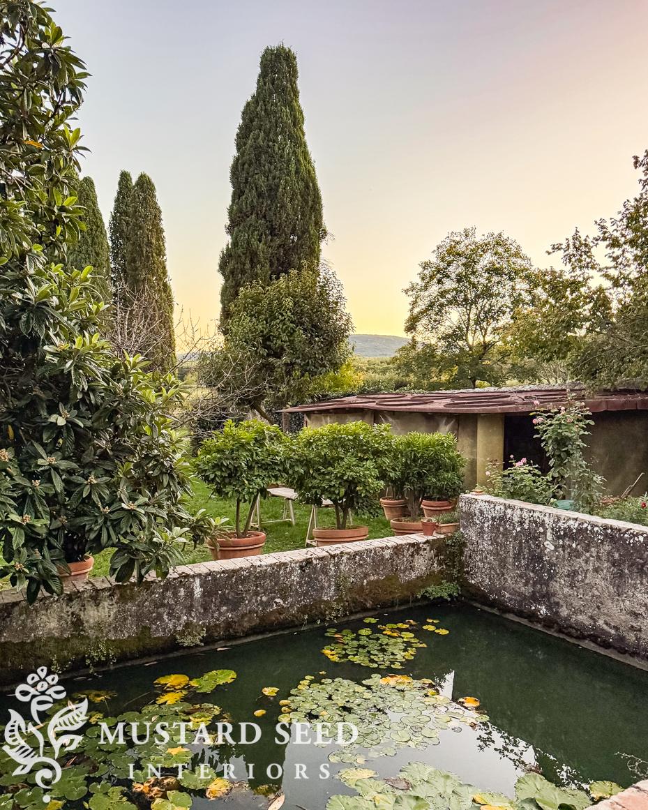 touring and dinner in a Tuscan castle & vineyard | miss mustard seed