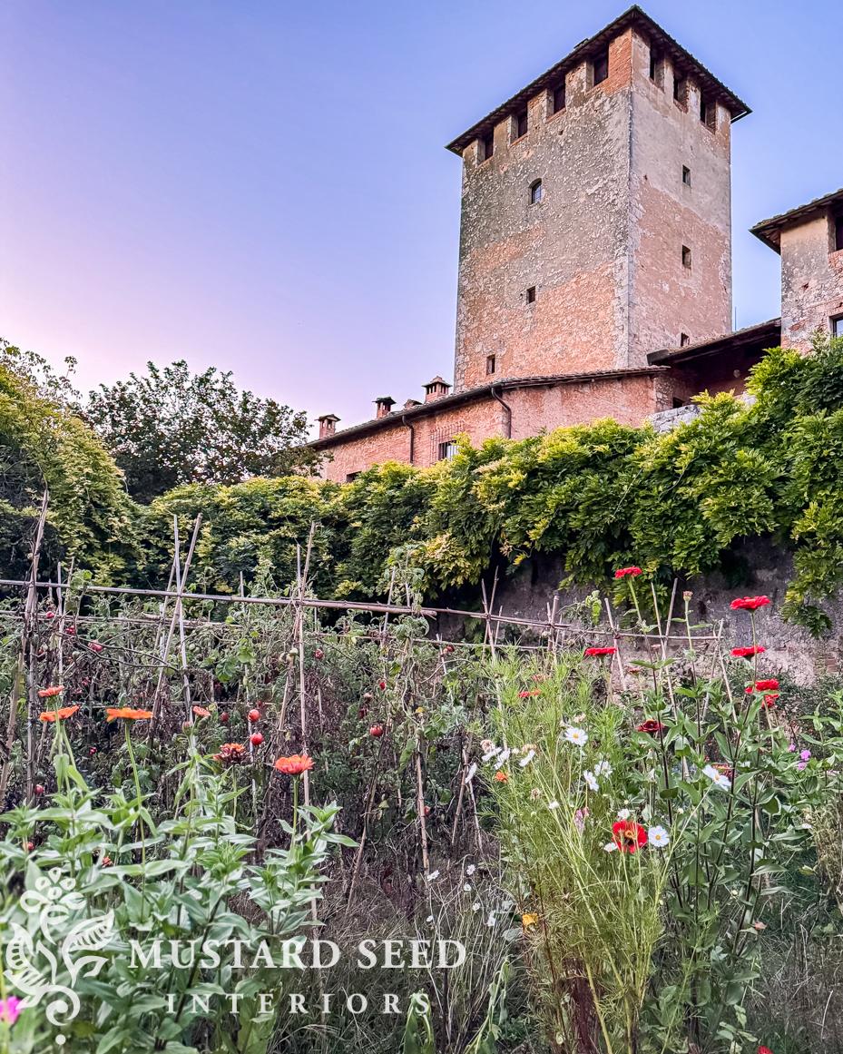 touring and dinner in a Tuscan castle & vineyard | miss mustard seed