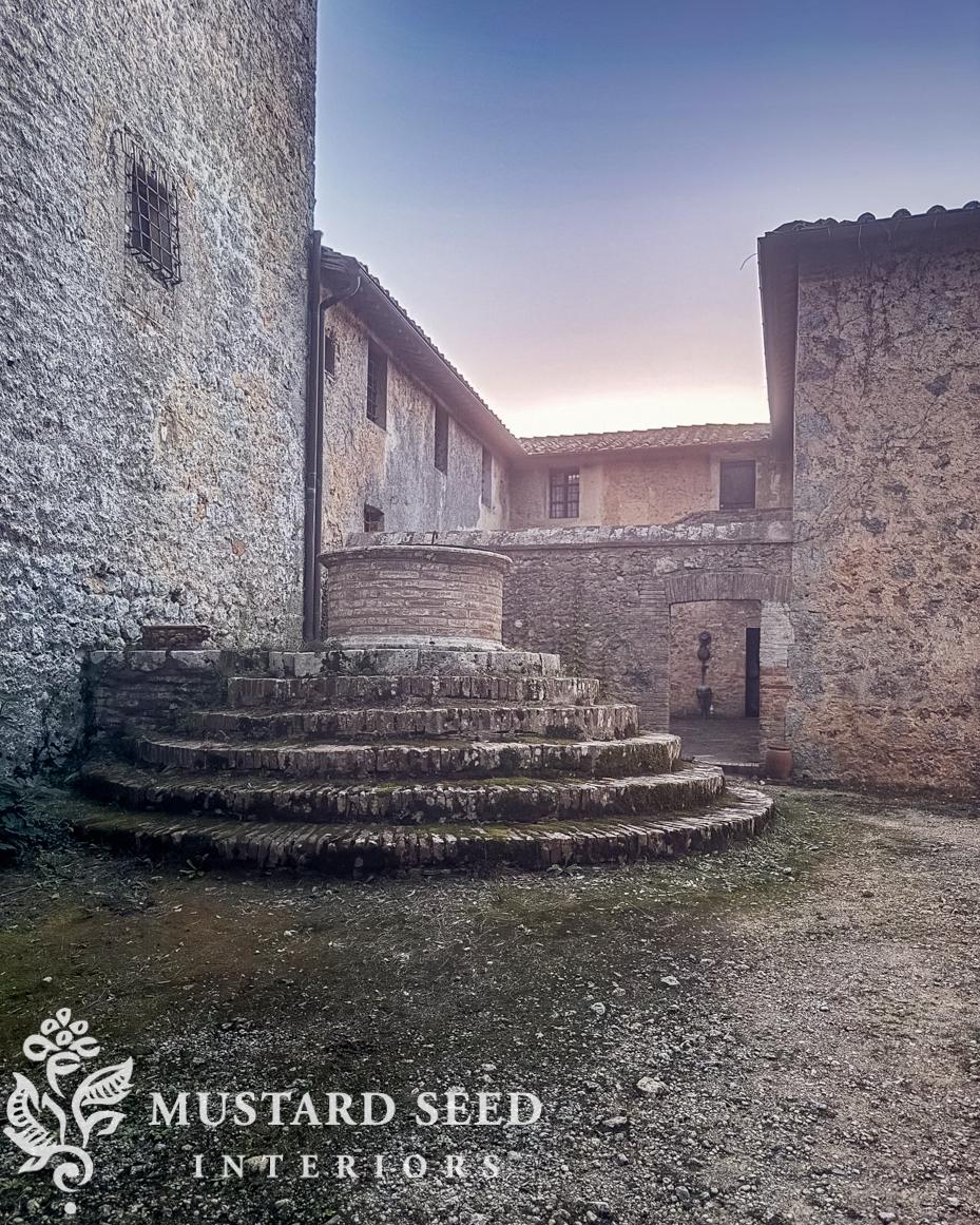 touring and dinner in a Tuscan castle & vineyard | miss mustard seed
