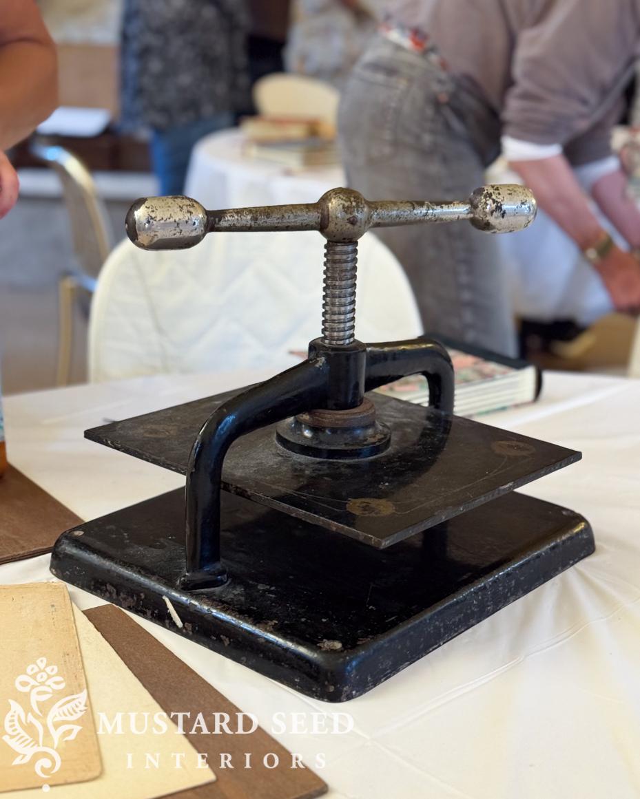 book binding workshop | prone to wander retreats | miss mustard seed