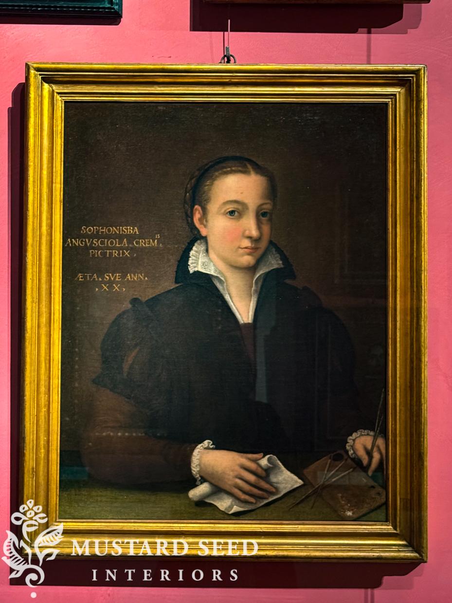 self portrait gallery Uffizi | miss mustard seed