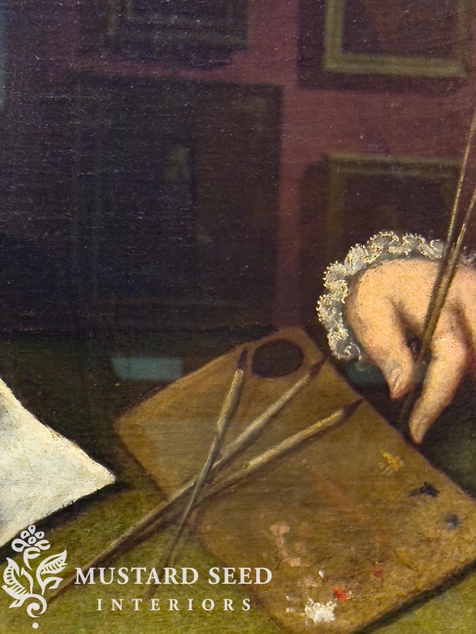 self portrait gallery Uffizi | miss mustard seed