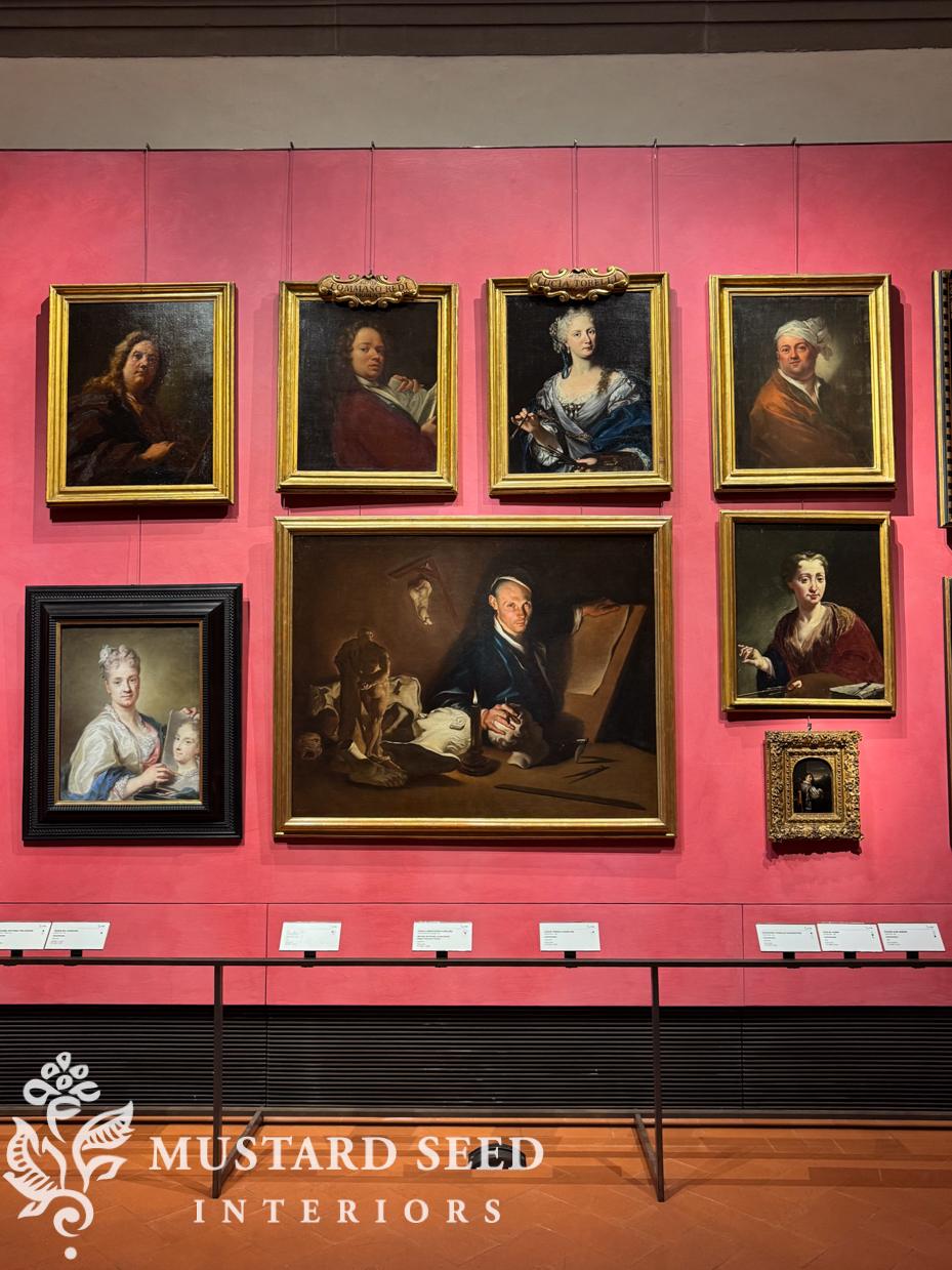 self portrait gallery Uffizi | miss mustard seed