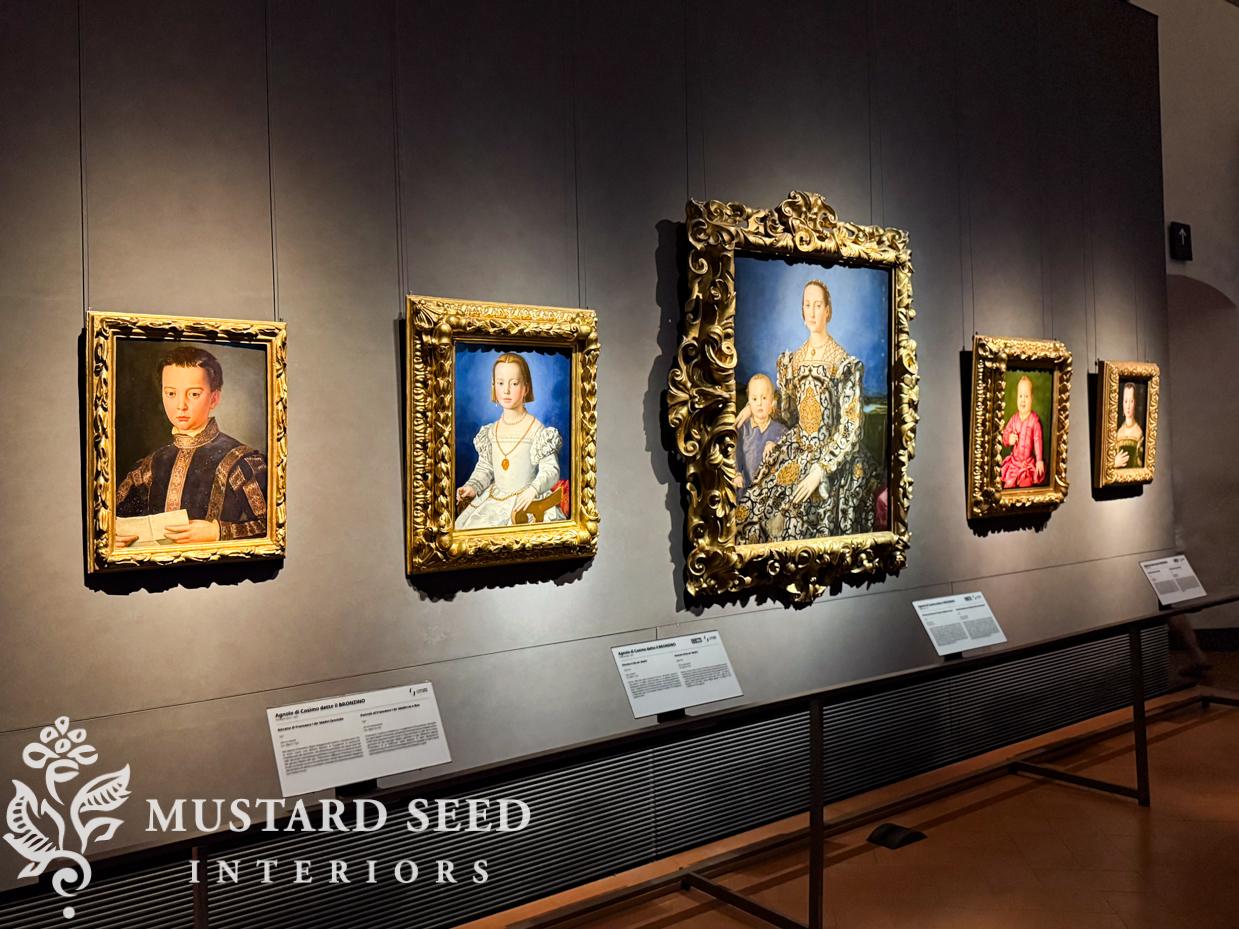 Bronzino Medici paintings in the Uffizi | miss mustard seed