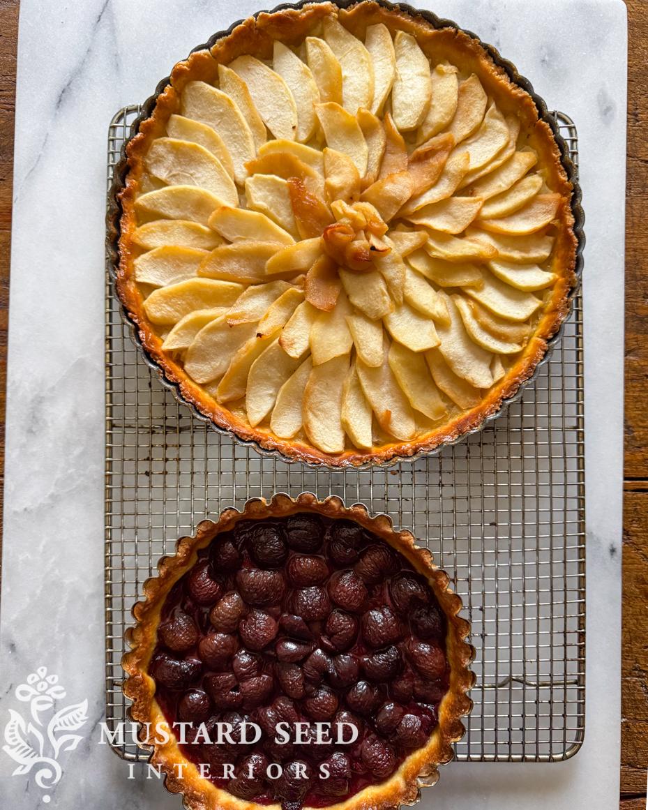 apple and cherry tarts | miss mustard seed