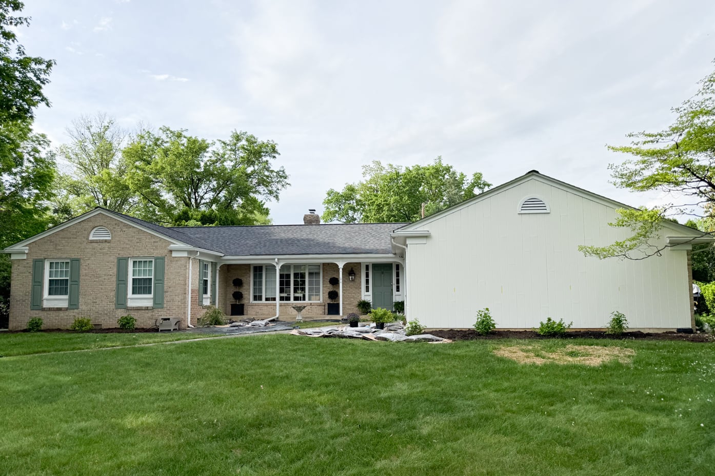 1970 home renovation | front garden plan | miss mustard seed