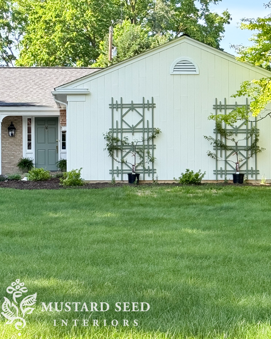 1970 home renovation | front garden plan | miss mustard seed