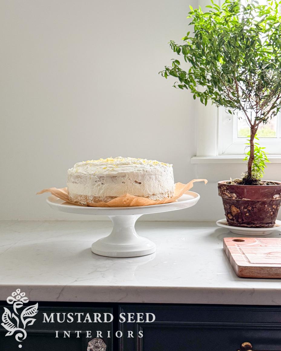 lemon cream cake | miss mustard seed