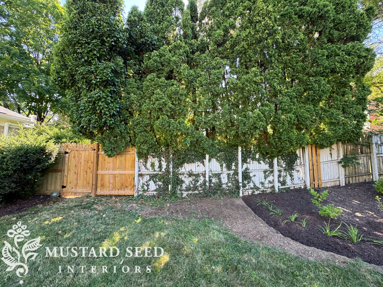 1970 home renovation | DIY fence project | miss mustard seed