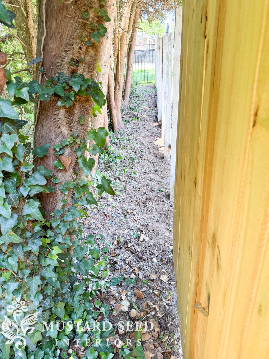 1970 home renovation | DIY fence project | miss mustard seed