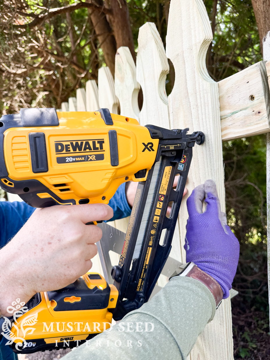 1970 home renovation | DIY fence project | miss mustard seed