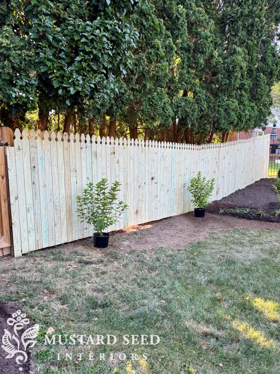 1970 home renovation | DIY fence project | miss mustard seed