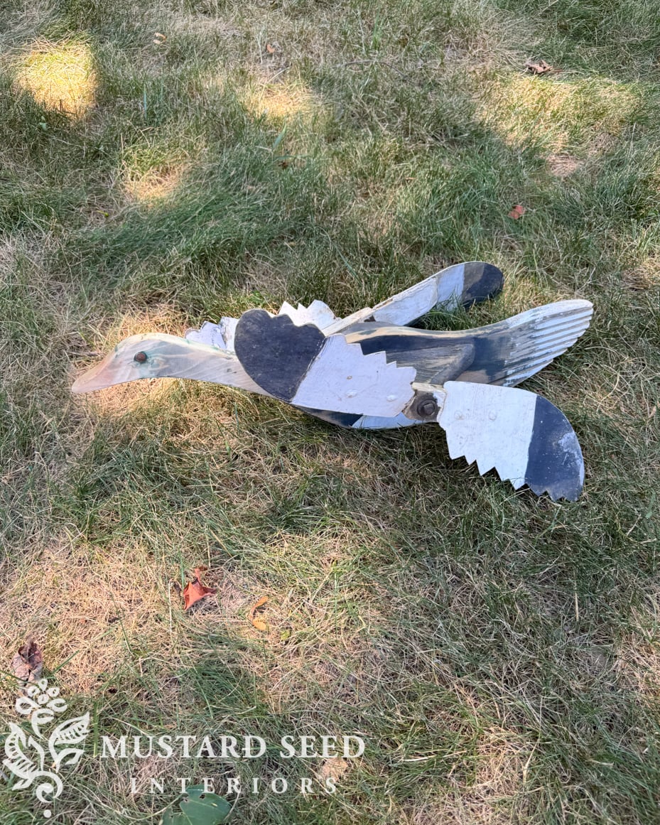 antique duck whirligig | miss mustard seed