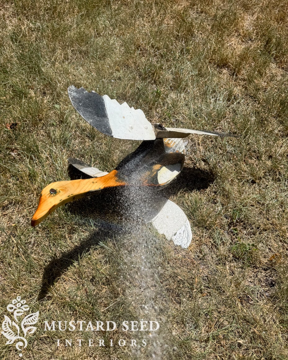 antique duck whirligig | miss mustard seed
