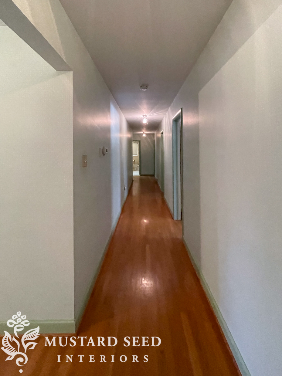 ranch house hallway makeover | miss mustard seed