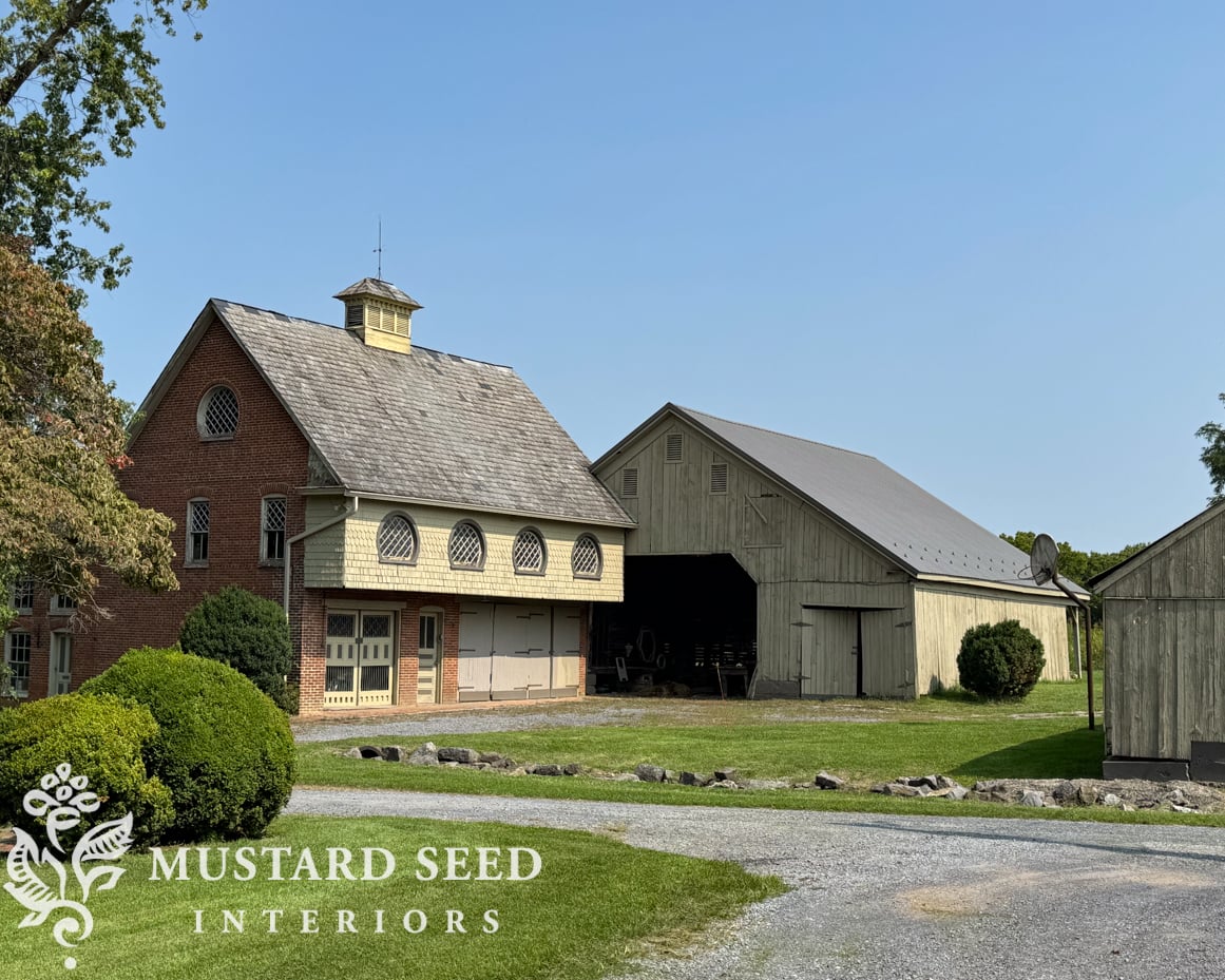 PA farm and carriage house | miss mustard seed