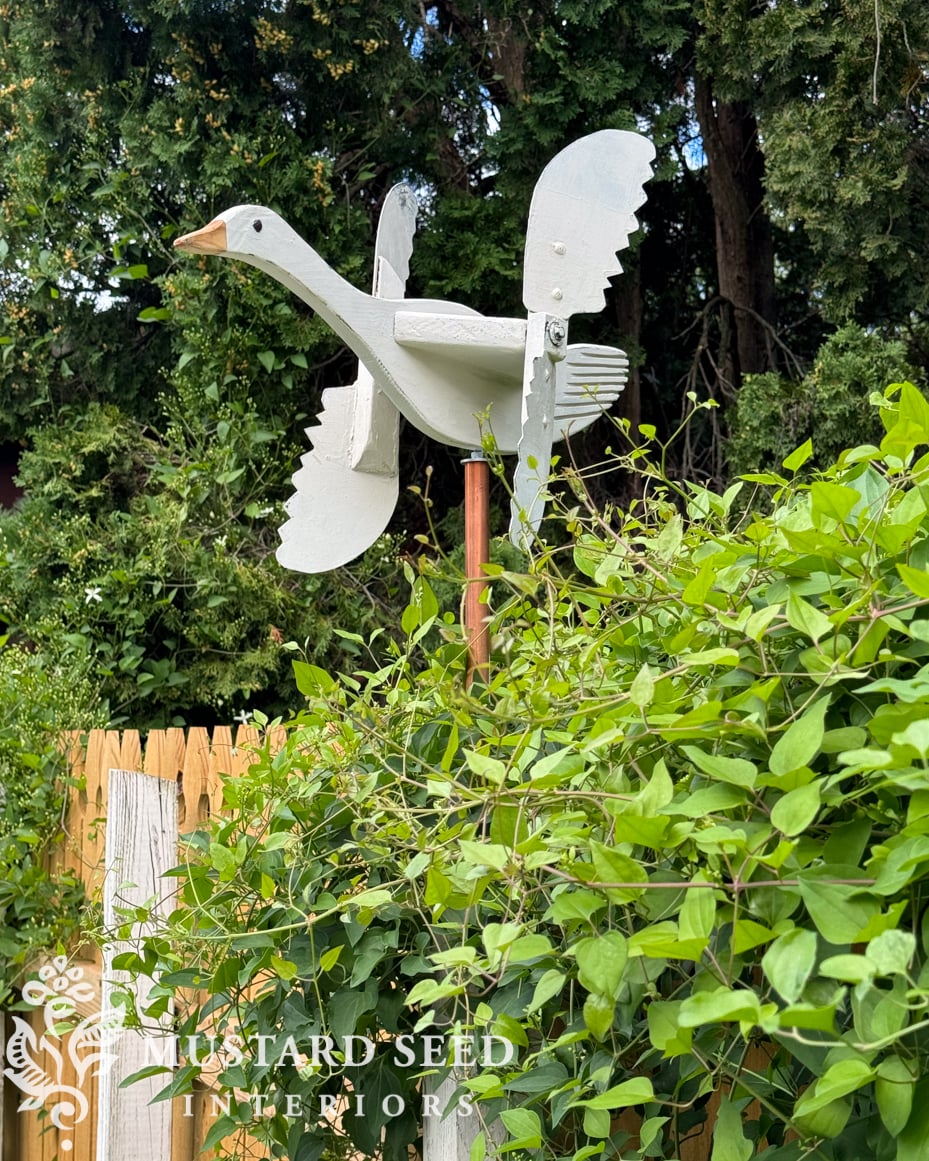 antique duck whirligig | miss mustard seed