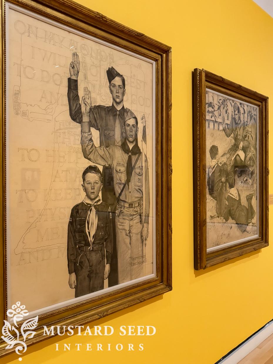 Normal Rockwell exhibit | miss mustard seed
