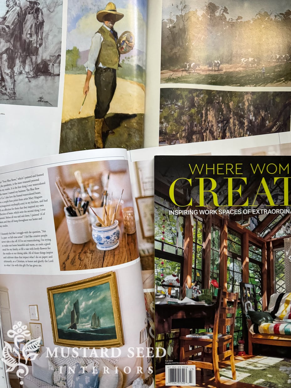 magazines I'm reading | miss mustard seed