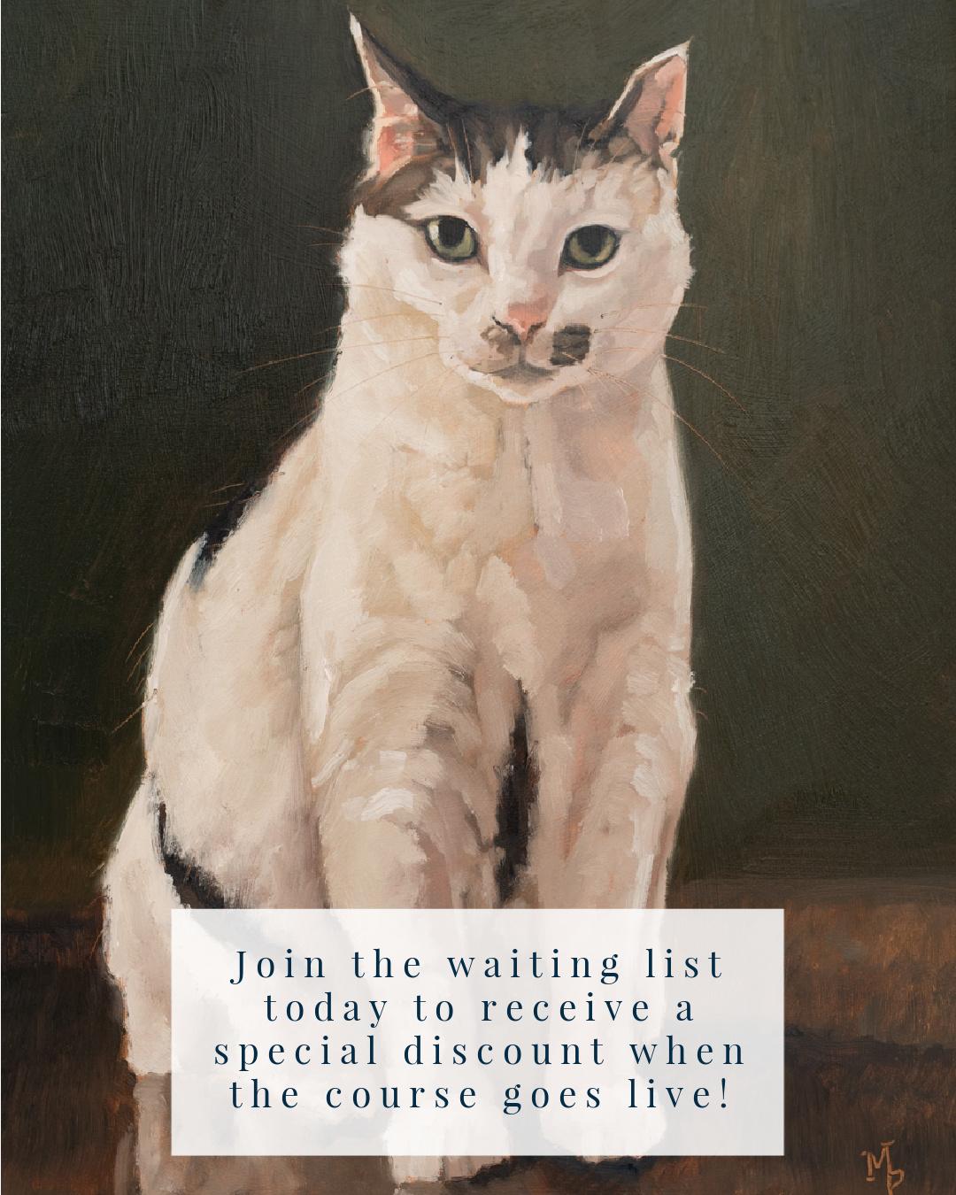 Pet Portraits in Oils for Beginners | Miss Mustard Seed