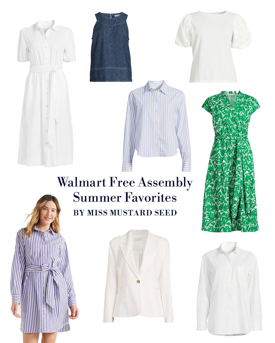 walmart free assembly summer favorites | miss mustard seed