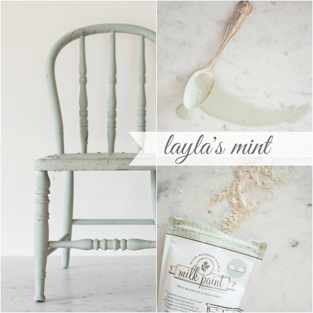 Layla's Mint Collage | miss mustard seed