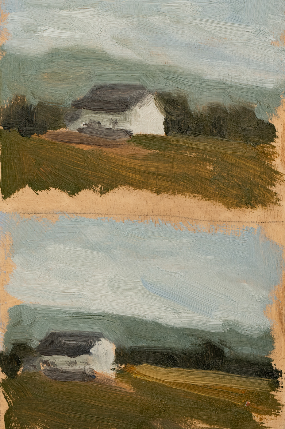 landscape oil painting | plein air painting online course | jeanne oliver | miss mustard seed | marian parsons
