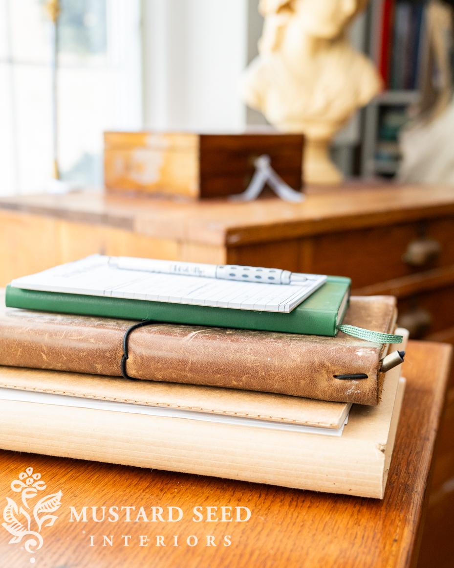 notebook stacks | miss mustard seed