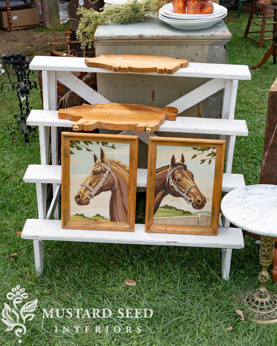 art display ideas for selling at a market | miss mustard seed