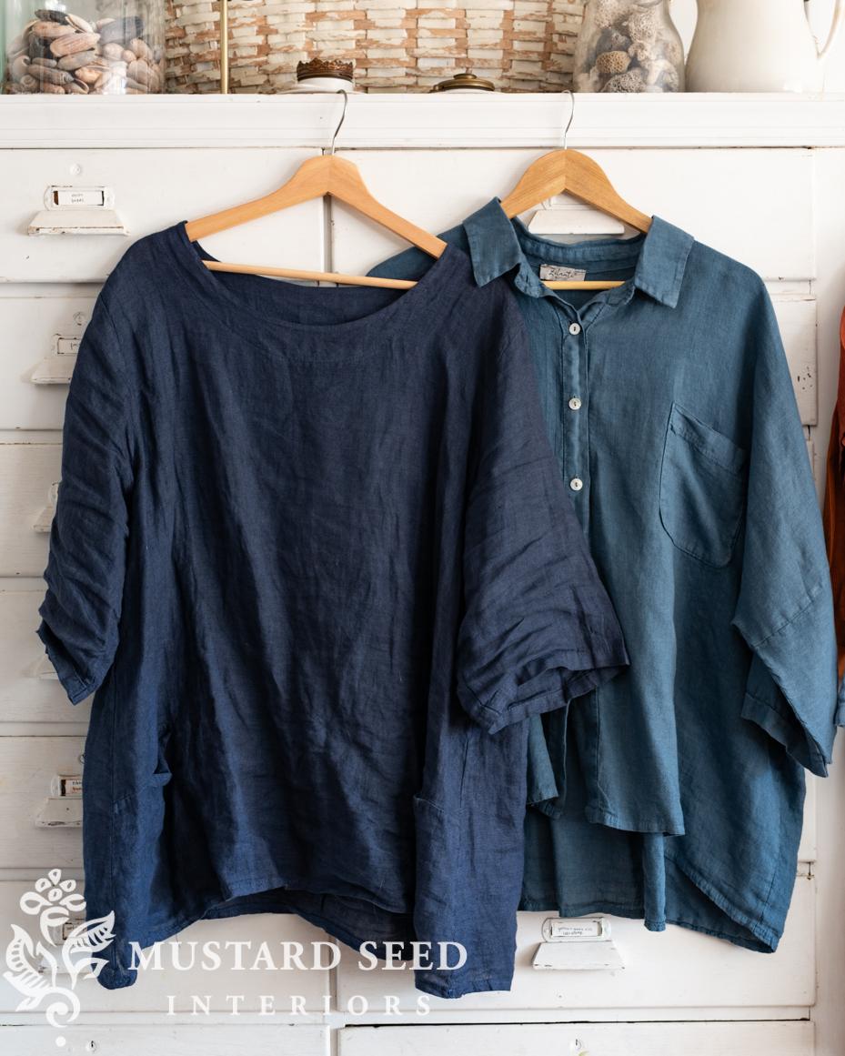 linen purchased from the market in siena, Italy | miss mustard seed
