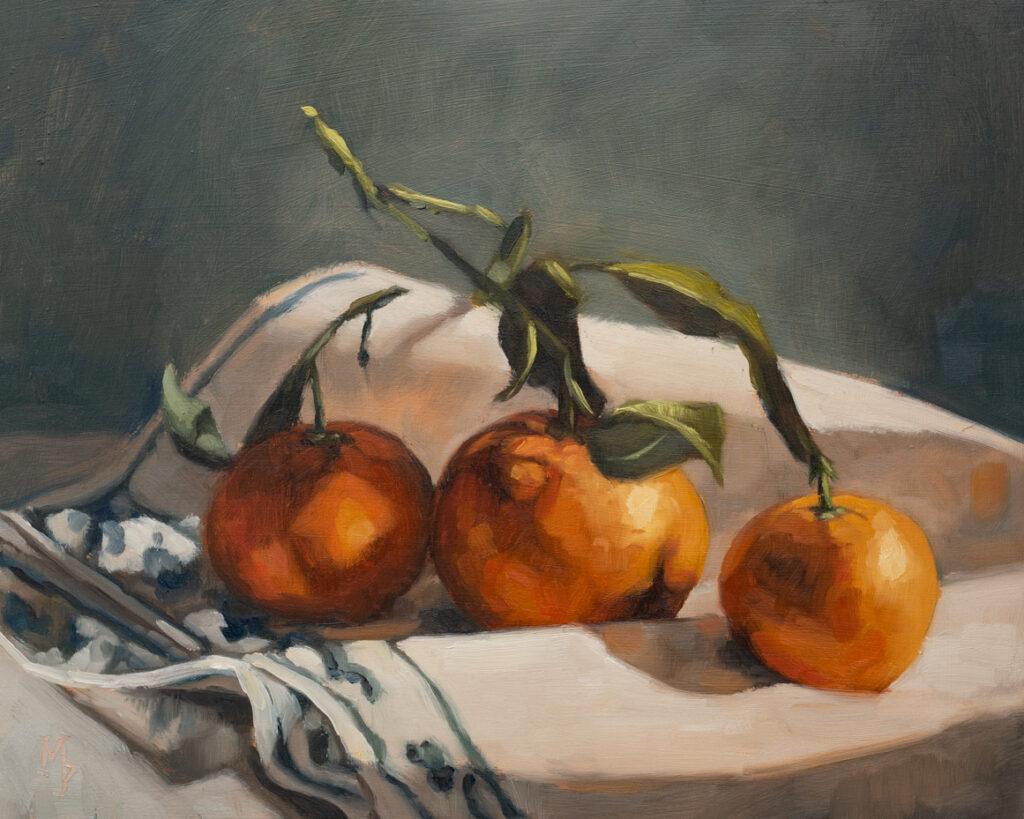 original oil painting | marian parsons fine art | miss mustard seed