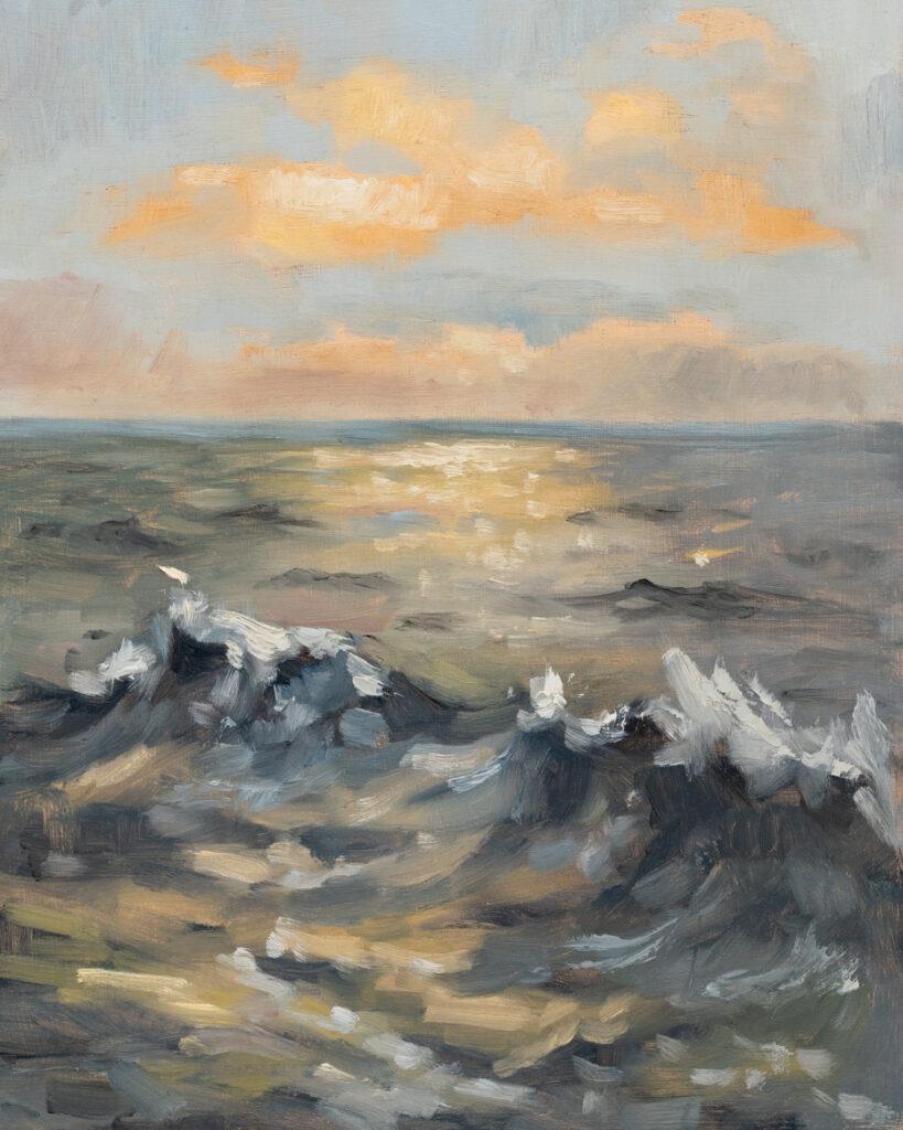 original oil painting | Sargent study in oils | marian parsons | miss mustard seed