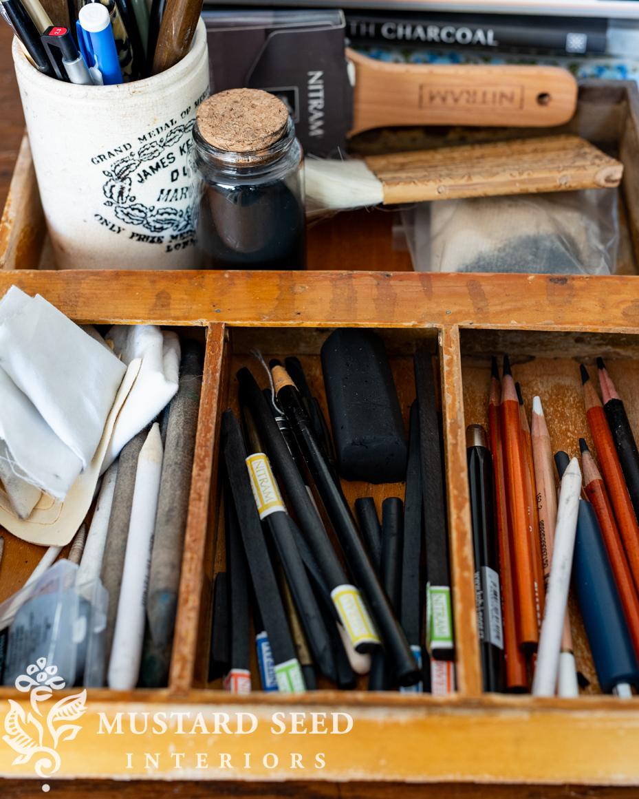 learning charcoal | miss mustard seed