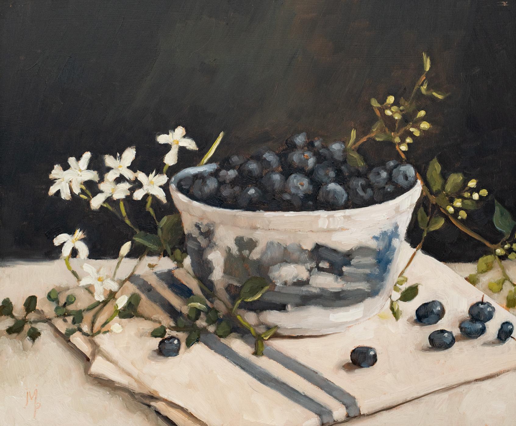 marian parsons fine art | original oil painting still life | miss mustard seed
