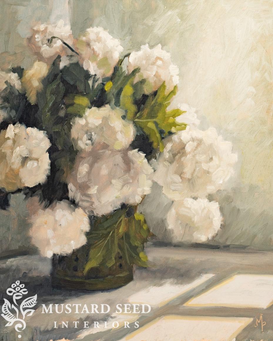 original oil painting | marian parsons fine art | miss mustard seed