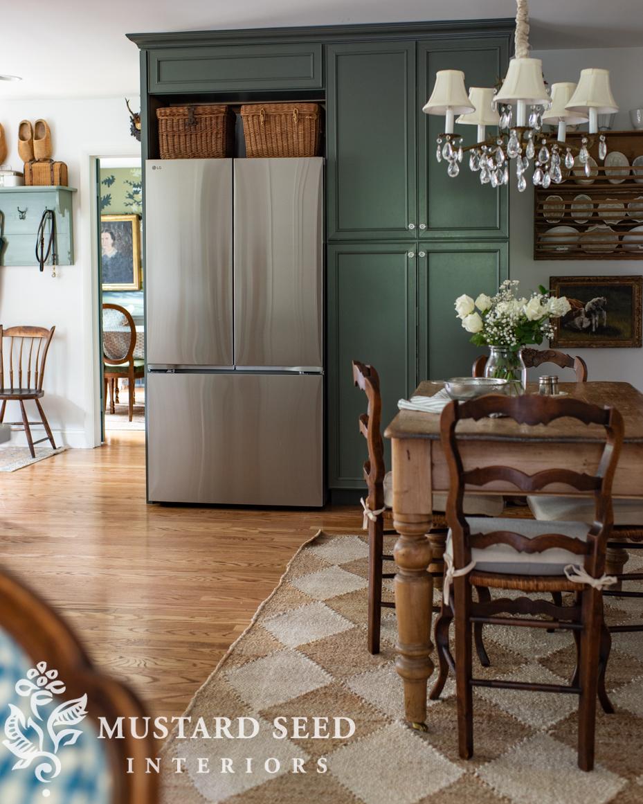 new kitchen fridge | miss mustard seed