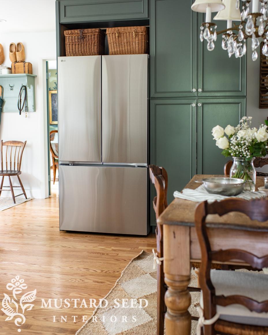new kitchen fridge | miss mustard seed