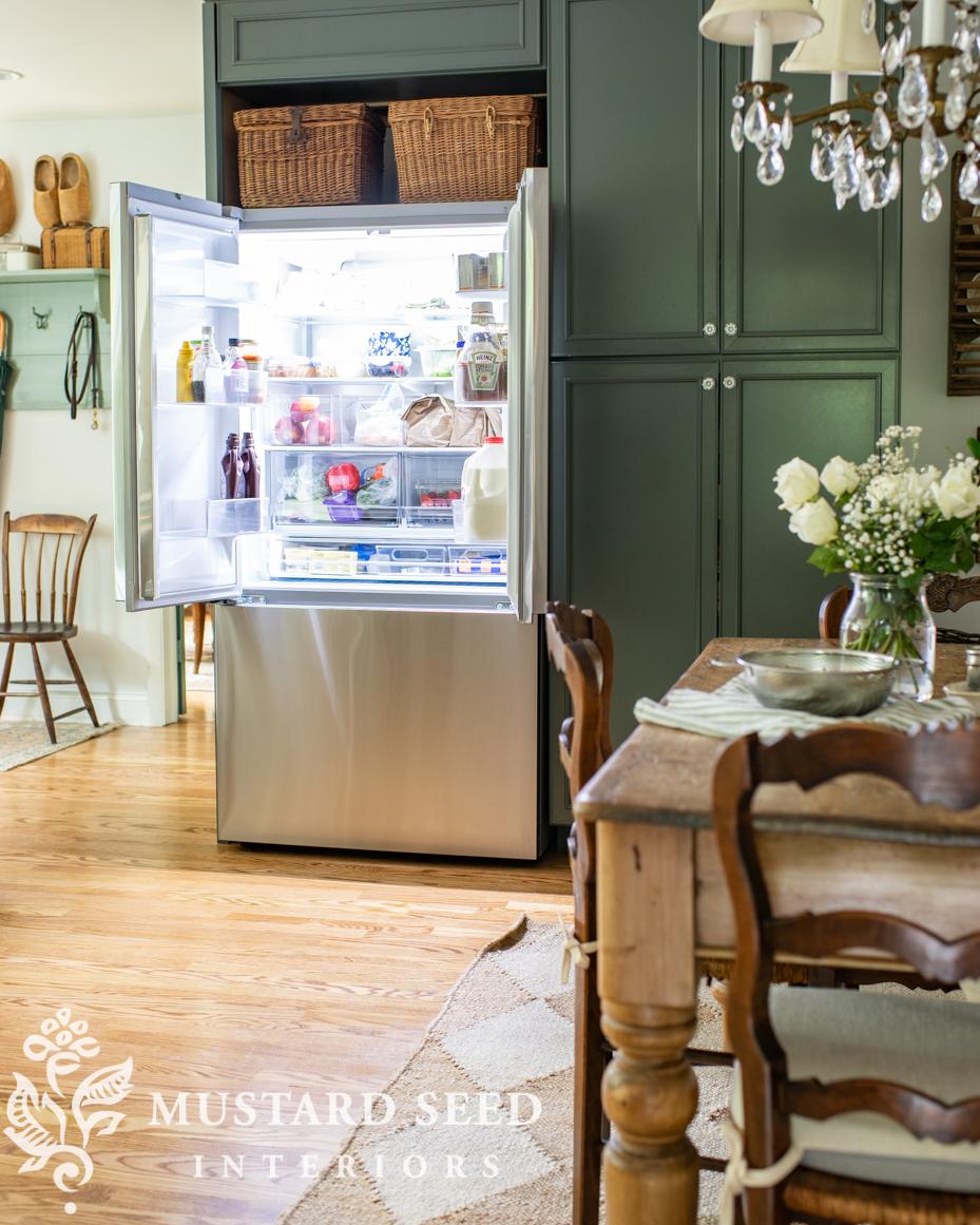 new kitchen fridge | miss mustard seed