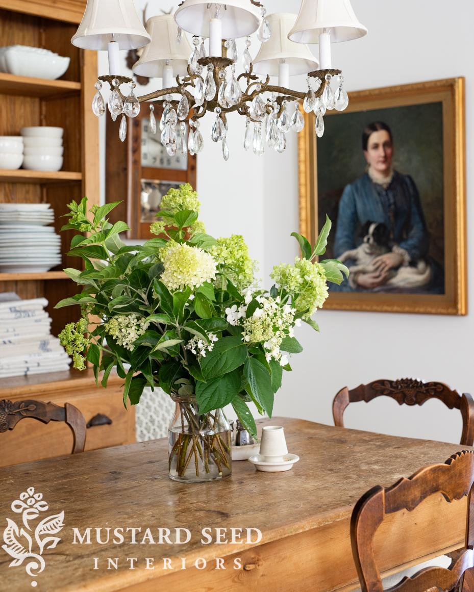 limelight hydrangea bouquet | miss mustard seed