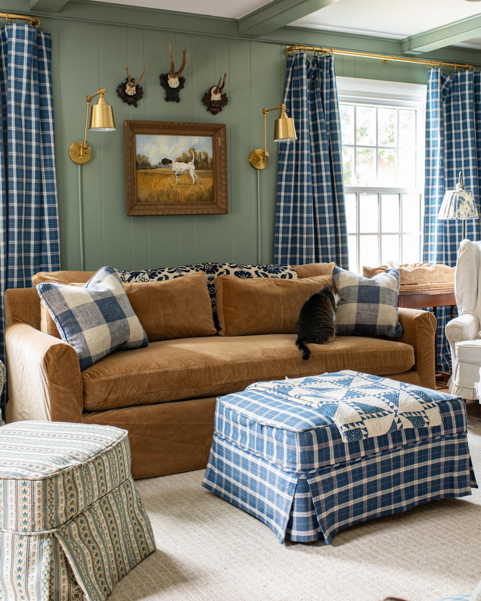 swapping slipcovers for fall | miss mustard seed