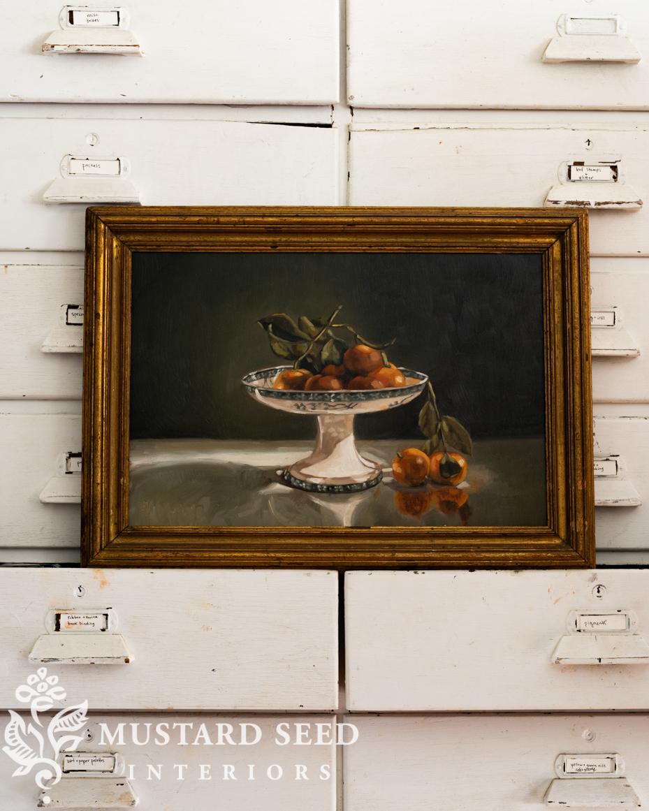 original oil painting | marian parsons | mustard seed fine art | miss mustard seed