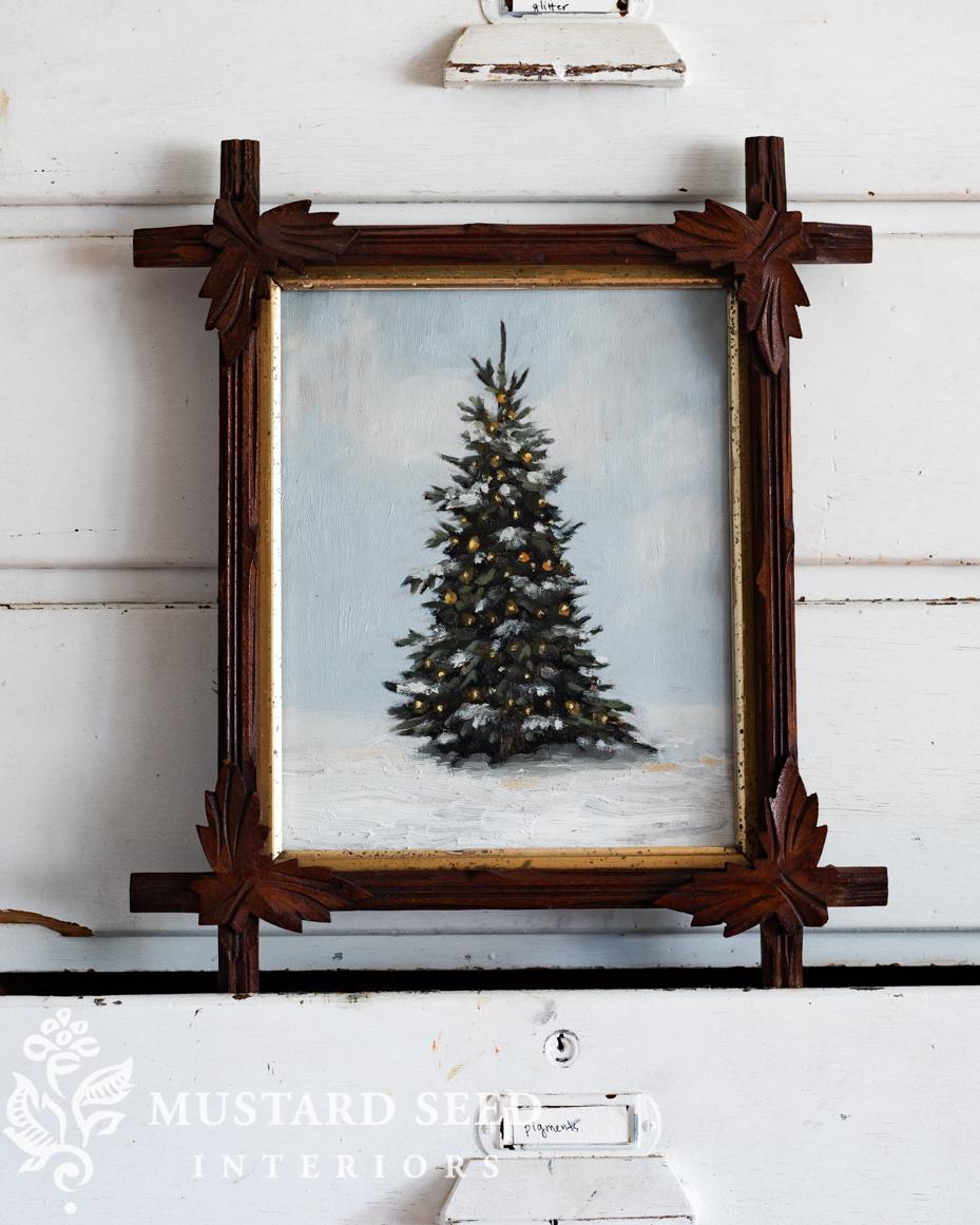 original oil painting | marian parsons | mustard seed fine art | miss mustard seed