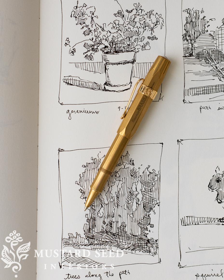 my favorite refillable ballpoint and rollerball pens | miss mustard seed