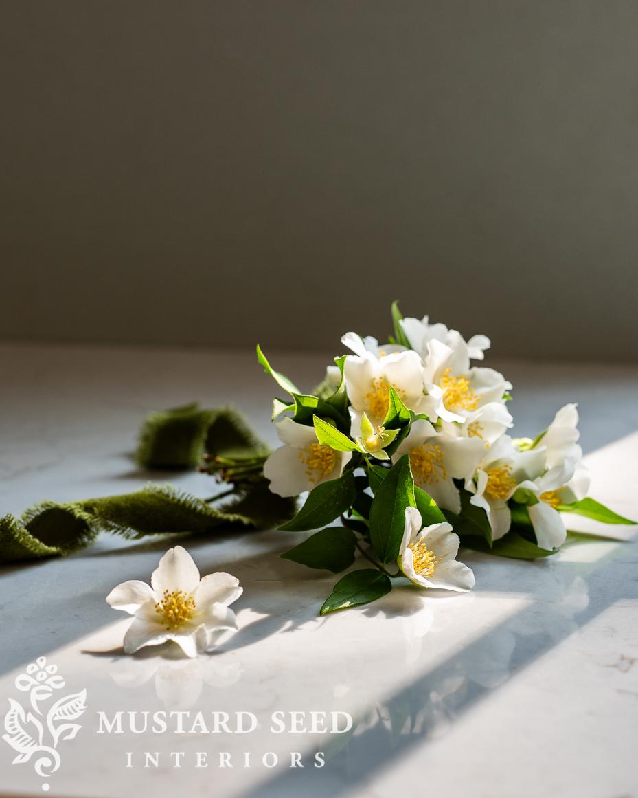mock orange blossoms | miss mustard seed