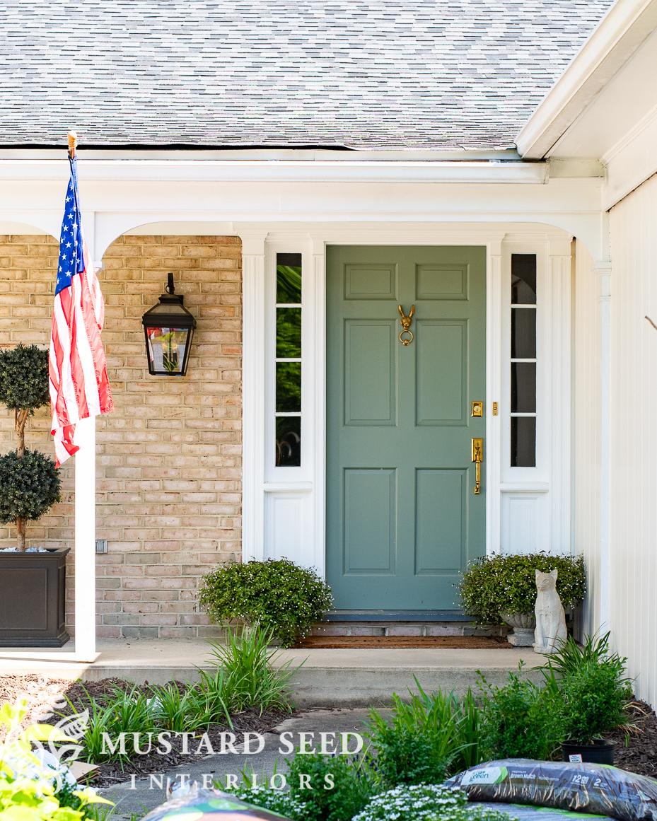 1970 home renovation front garden update | miss mustard seed