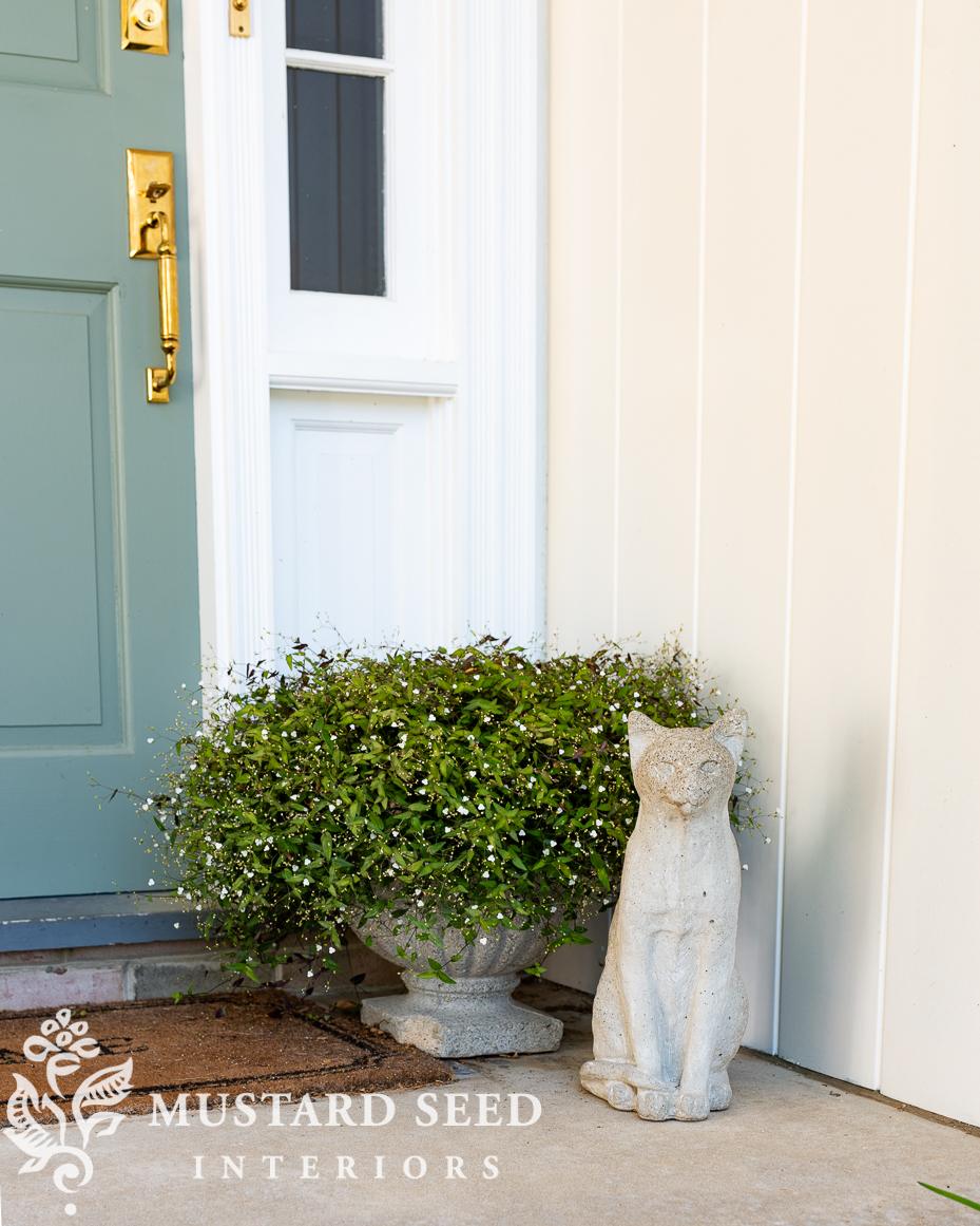 1970 home renovation front garden update | miss mustard seed
